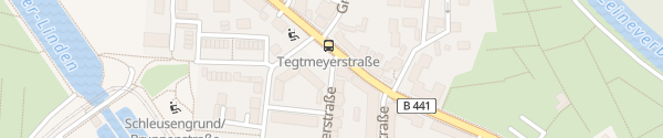 Karte Tegtmeyerstraße Hannover