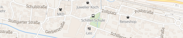 Karte Zollplatz Lorch