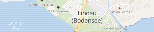 Karte Ladepark an der Seebrücke Lindau (Bodensee)