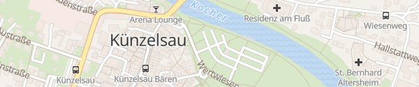 Karte Wertwiesen Künzelsau