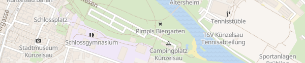Karte E-Bike Ladesäule Pimpls Biergarten Künzelsau