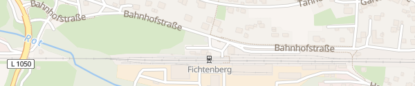 Karte Bahnhof Fichtenberg