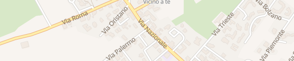 Karte Via Palermo Budoni