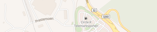 Karte Supercharger Circle K Telemarksporten Porsgrunn