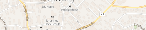 Karte Propsteihof-Garage Petersberg