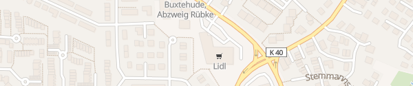 Karte Lidl Harburger Straße Buxtehude