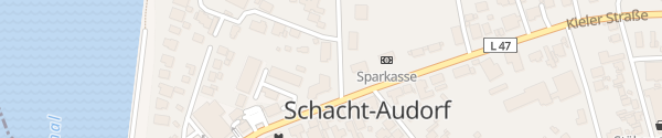 Karte Amt Eiderkanal Schacht-Audorf