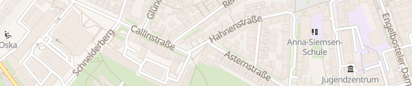 Karte Hahnenstraße Hannover