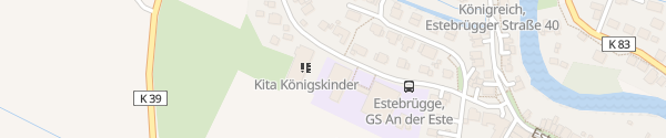 Karte Grundschule Estebrügge Jork