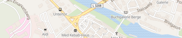 Karte Parkplatz Altes Amtsgericht Rotenburg an der Fulda