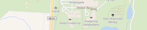 Karte Best Western Plus Hotel Fredericia