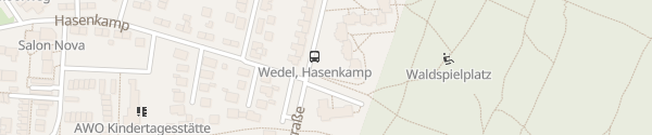 Karte Heinestraße Wedel