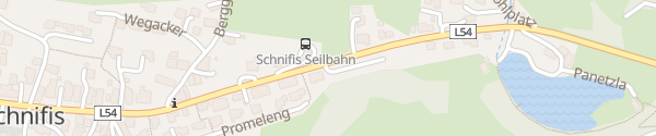 Karte Seilbahn Schnifisberg Schnifis