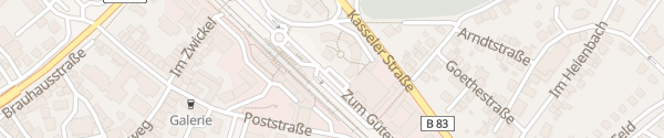 Karte hagebaumarkt Werkers Welt Rotenburg an der Fulda