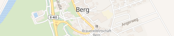 Karte Berg Brauerei Ehingen-Berg
