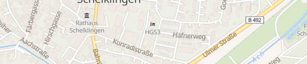 Karte HGS3 Schelklingen