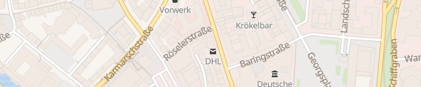 Karte Cityhotel Thüringer Hof Hannover