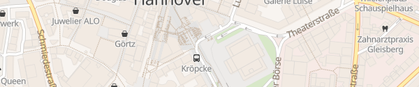Karte Tiefgarage Oper/Kröpcke Hannover