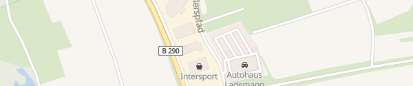 Karte VW Autohaus Lademann Lauda-Königshofen