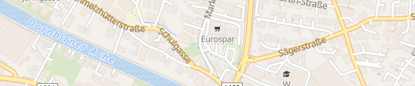 Karte EUROSPAR Sägercenter Dornbirn