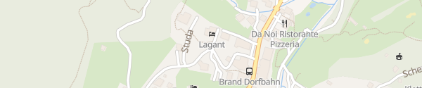 Karte Familienhotel Lagant im Brandnertal Brand bei Bludenz