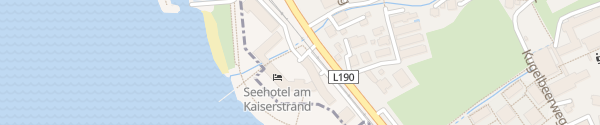 Karte Seehotel Kaiserstrand Lochau
