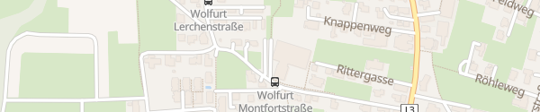 Karte Volksschule Bütze Wolfurt