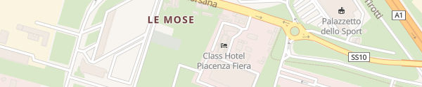 Karte Supercharger MH Hotel Piacenza Fiera Piacenza