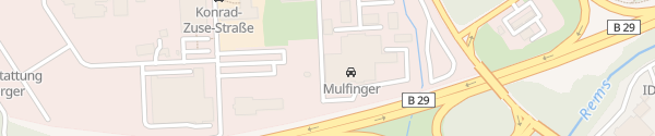 Karte Autohaus Walter Mulfinger Schwäbisch Gmünd
