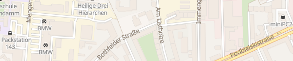 Karte Straßenlaterne Bothfelder Straße Hannover