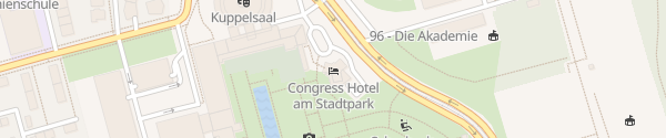 Karte Parkhaus Congress Hotel am Stadtpark Hannover