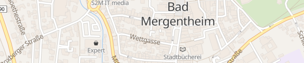 Karte Hotel Deutschmeister Bad Mergentheim
