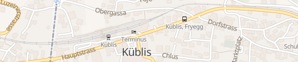 Karte Hotel Terminus Küblis