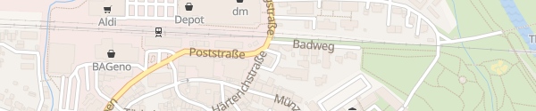 Karte Evangelische Kirchengemeinde Bad Mergentheim