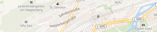 Karte Neppenbergstraße (Gmünder Eule) Schwäbisch Gmünd