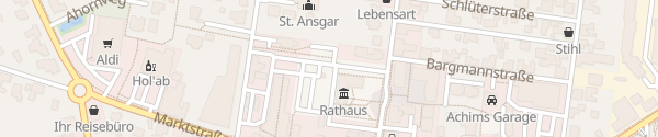 Karte Rathaus Schneverdingen