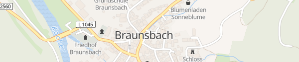 Karte Marktplatz Braunsbach