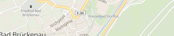 Karte Wohnmobilstellplatz Bad Brückenau