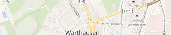 Karte Parkplatz Warthausen