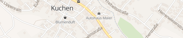 Karte Autohaus Maier Kuchen