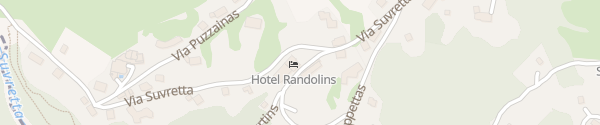 Karte Berghotel Randolins St. Moritz