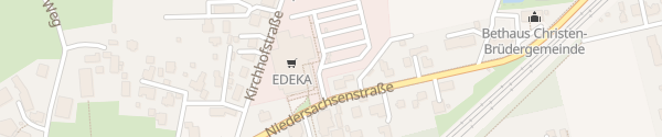 Karte Edeka Frischemarkt Schreiber Buchholz in der Nordheide