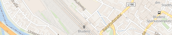 Karte Telefonzelle Bahnhofplatz Bludenz
