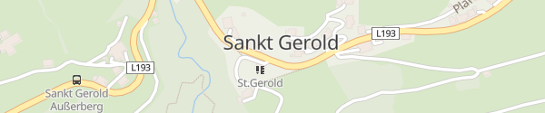 Karte Gemeindeamt Sankt Gerold