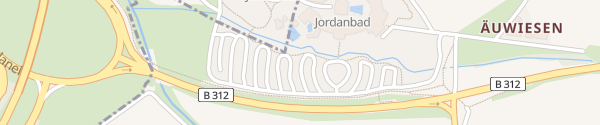 Karte Jordanbad Biberach an der Riß