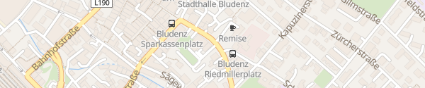 Karte Raiffeisenbank Bludenz