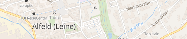 Karte Seminarplatz Alfeld (Leine)