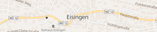 Karte E-Bike Ladesäule Eisingen