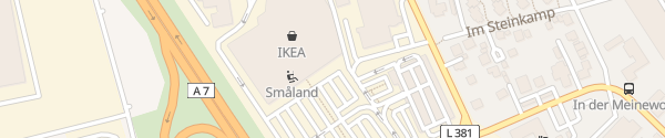 Karte IKEA Burgwedel
