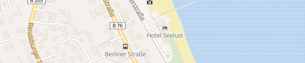 Karte Hotel Seelust Eckernförde